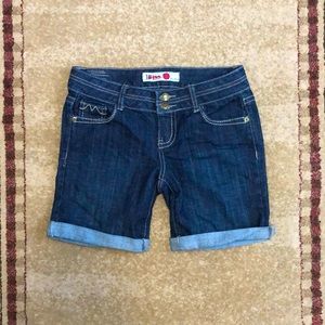 1st Kiss Bermuda Jean Shorts